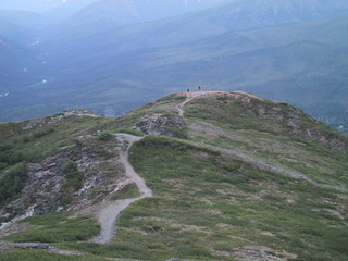 (picture: on top of mt healy (denali park))