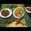Banana leaf set lunch in Passions