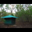 Our tent/hut in the bush campsite
