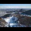 A gorgeous view over sunbathing Sapporo.