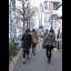 Young womens' winter fashion in Tokyo.